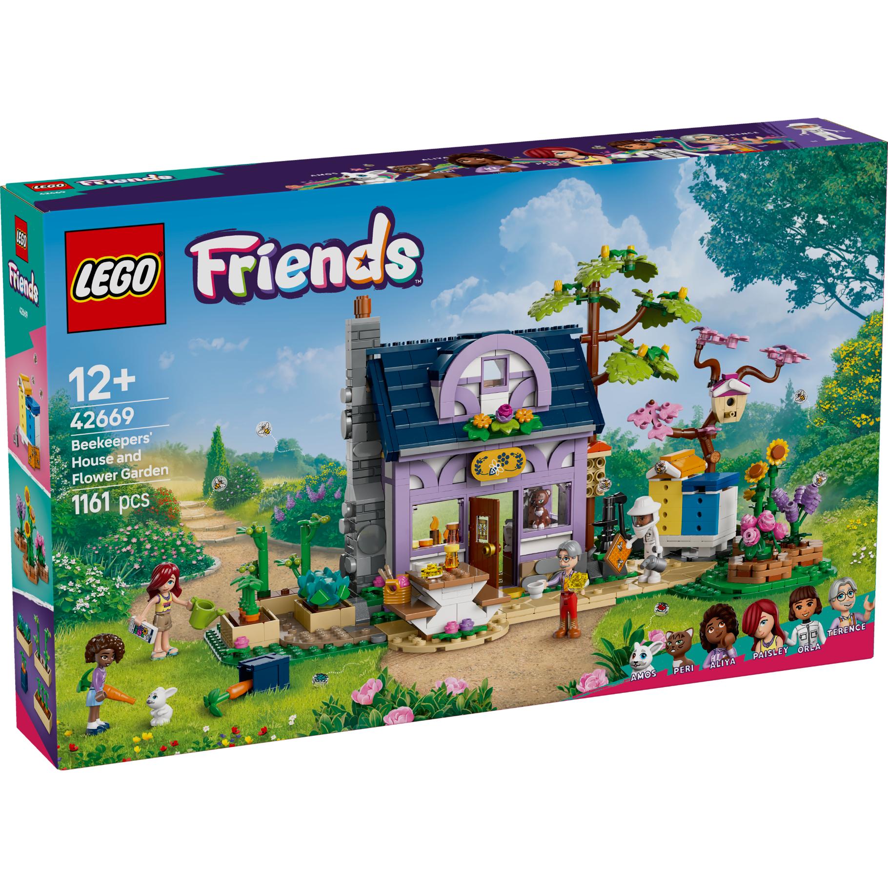 Top1Toys LEGO 42669 Friends Imkershuis en bloementuin