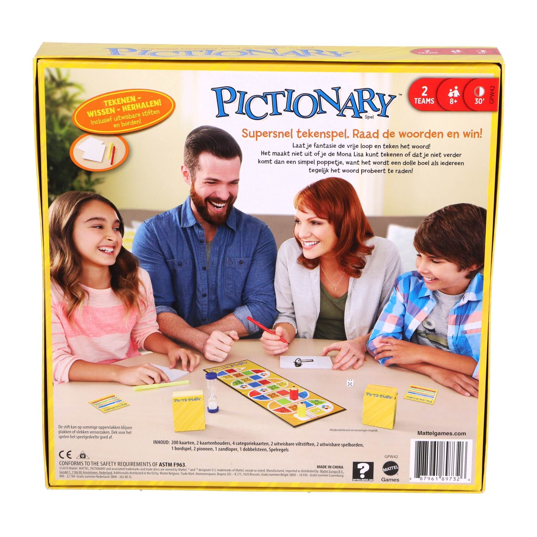 Spel Pictionary Bordspel Nederlands - Top1Toys