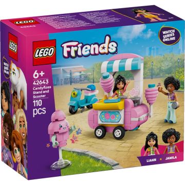 LEGO 42643 Friends Suikerspinkraam en scooter