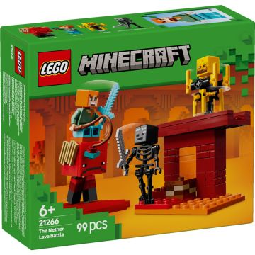 LEGO 21266 Minecraft De lavastrijd in de Nether